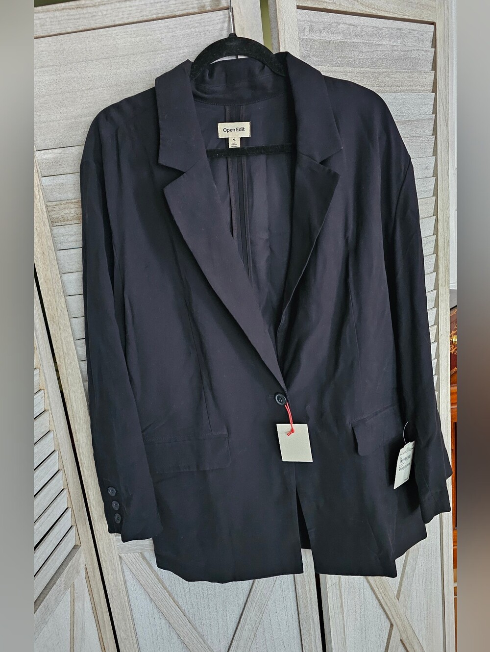 Opwn Edit Black Women's Blazer